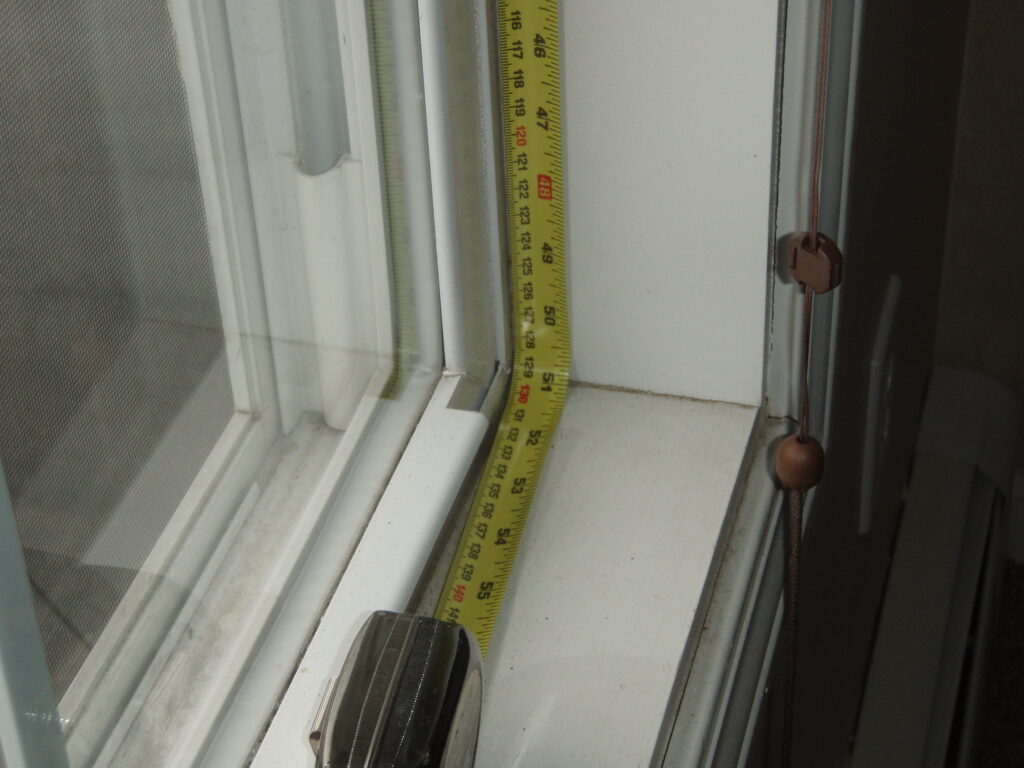 Newly fitted windows on a UK semi-detached house
